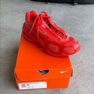 Nike Red Low-Top Air Max Muse Sneaker